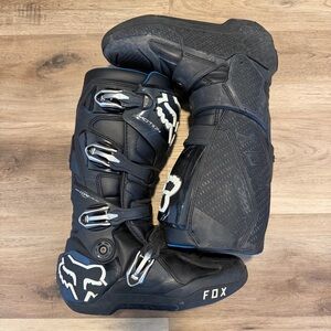 Fox Racing Motion Motocross Boots Mens Size 11 Black